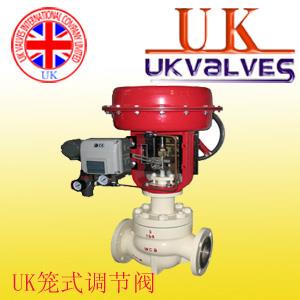 进口气动高温调节阀.英国优科UK阀门
